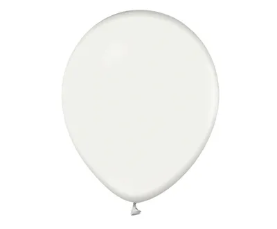 Party Deco Balon 30cm, 10 Kom, Bijeli
