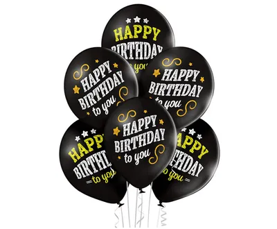 Party Deco Balon Happy Birthday 6/1