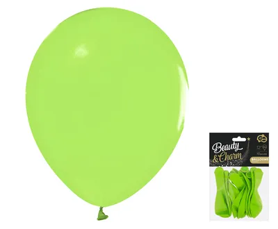Party Deco Baloni 30cm 10/1, Zeleni