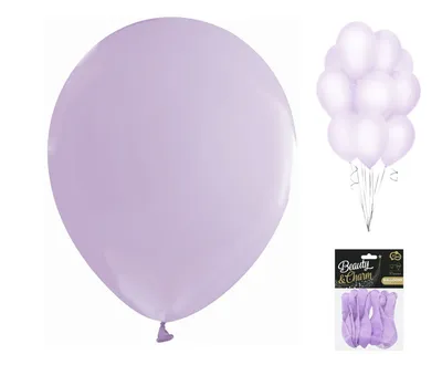 Party Deco Baloni Beauty&Charm 10 Kom, 30cm, Lavanda