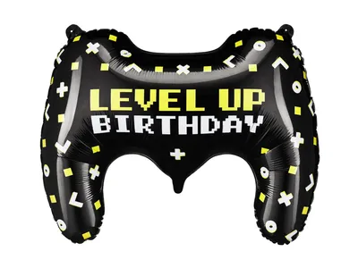 Party deco Folijski Balon Gamepad, 75x52cm