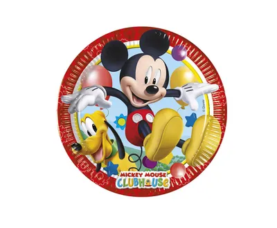 Party Deco Papirni Tanjuri Disney Mickey 23cm, 8/1
