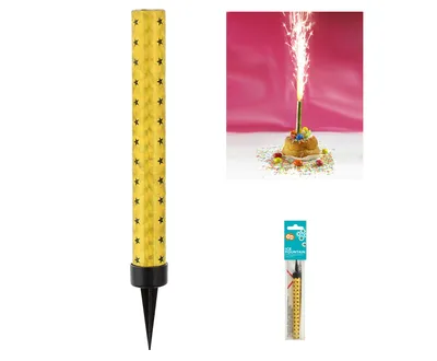 Party Deco Prskalice za Tortu 12cm