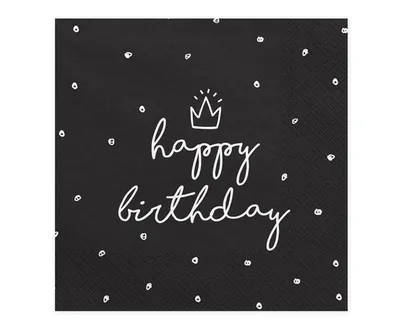 Party Deco Salvete Papirne Happy Birthday 33x33cm