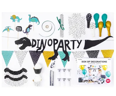 Party Deco Set za zabavu Dinosaur