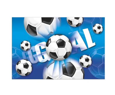Party Deco Stolnjak PVC Goal 120x180cm