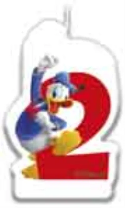 Party Deco Svijeća Broj 2 Disney Mickey