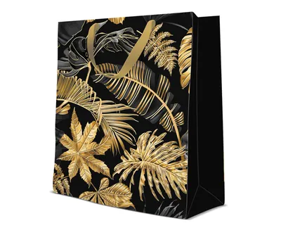 Party deco Ukrasna vrećica Gold leaves
