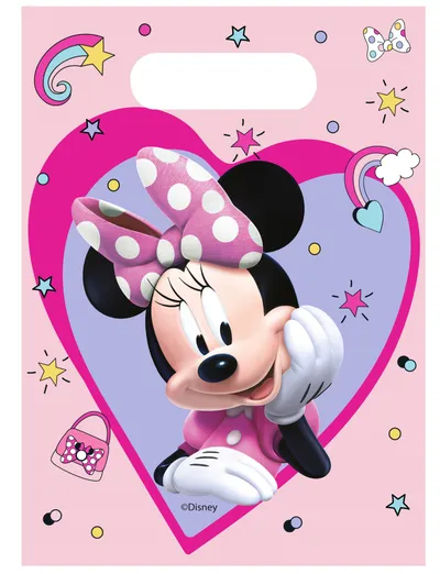 Party Deco Vrećica Minnie Happy Disney 6/1