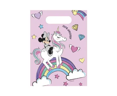 Party Deco Vrećica Minnie Metallic Disney 6/1
