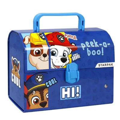 Paw Patrol Kovčeg s ručkom, 20x14,5x8cm, Plavi
