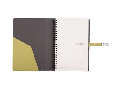 ALICANTE Notes sa magnetnim omotom, A5, jabuka zelena