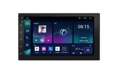 Radio za auto, navigacija Android 9″ A100 2+32GB, CarPlay (Univerzalni), Crni