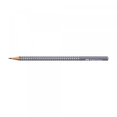 FABER CASTELL Grafitna olovka Grip Sparkle Pearl Dapple HB siva