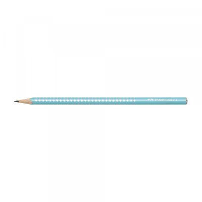 FABER CASTELL Grafitna olovka Grip Sparkle Pearl HB plava