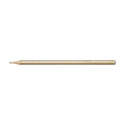 FABER CASTELL Grafitna olovka Grip Sparkle Pearl HB zlatna