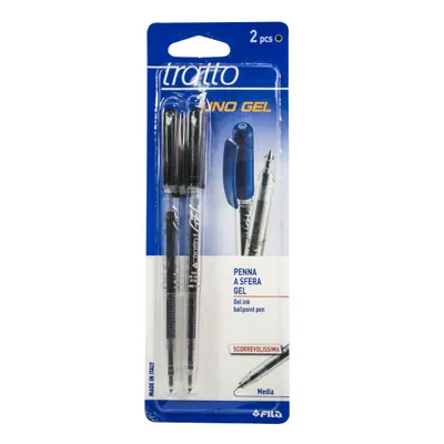 TRATTO Hemijska olovka 2/1 tratto gel blister 0034903, Crna