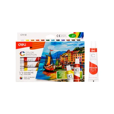 DELI tempera boje 12/1 12ml.
