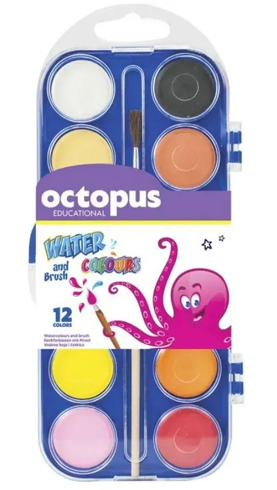 OCTOPUS Vodene boje 12/1 28mm UNL-0435