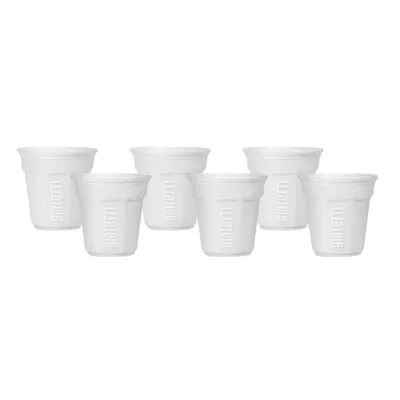BIALETTI Set 6 Soljica Oktagonalne Bijeli