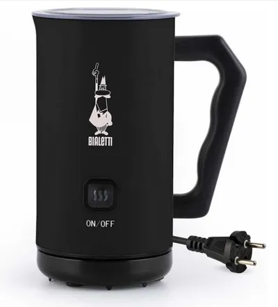 BIALETTI Električni Frotir Mlijeka Crni