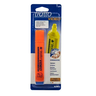 TRATTO Text marker BLISTER 042606, Narandžasti