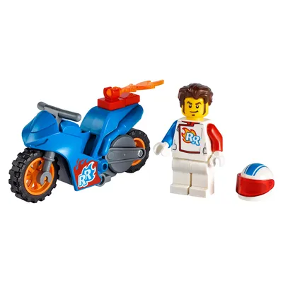 Akrobatski motor LEGO kocke: raketa 60298