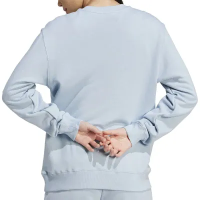 Adidas Ženski Duks W LIN FT SWT Wonblu/White, Plavi