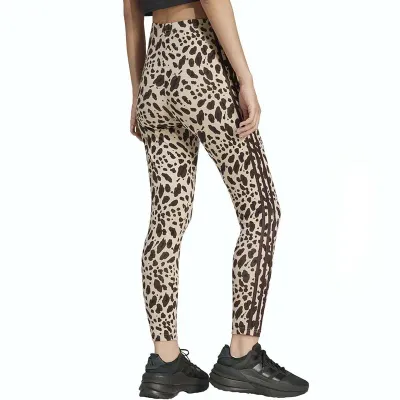 Adidas Ženske helanke W ANML 3S Leg, Krem-Braon