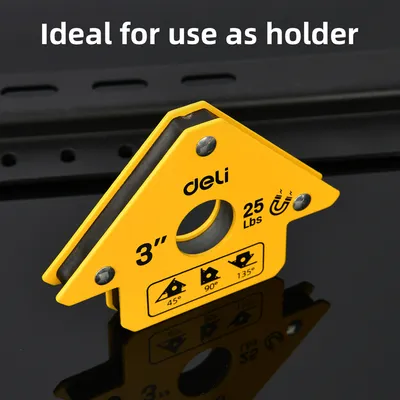 Deli Magnet za zavarivanje EDL-HDW25, 75mm, 11kg