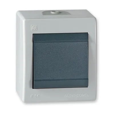 ALING-CONEL AC prekidač 10A 250V~ IP44 antracit