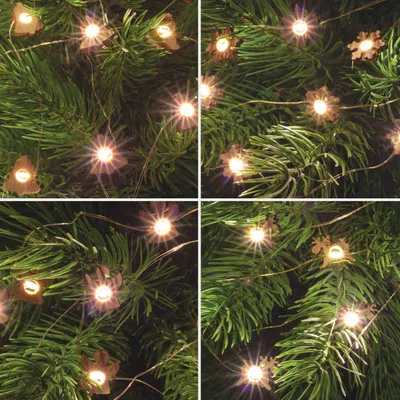 Lampice za božićno drvce sa 20 toplo bijelih mikro LED dioda