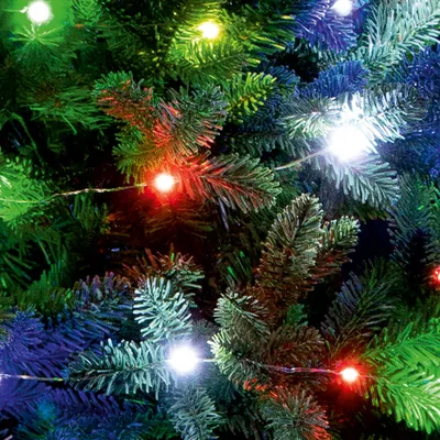 Lampice za božićno drvce sa 50 LED dioda u više boja