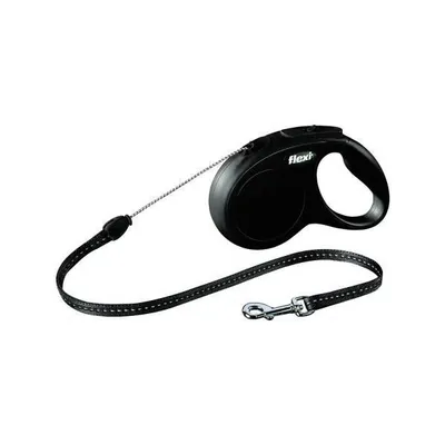 FLEXI Povodac New Classic S Tape crni 5m
