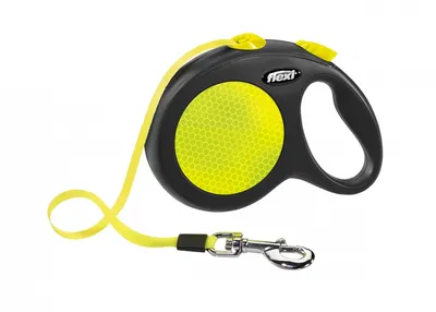 FLEXI Povodac za pse Neon Tape M 5m žuta