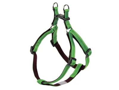 NOBBY Am za pse Soft Grip XS/S zeleno-braon