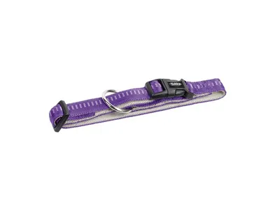 NOBBY Ogrlica za pse Soft Grip M/L ljubičasta