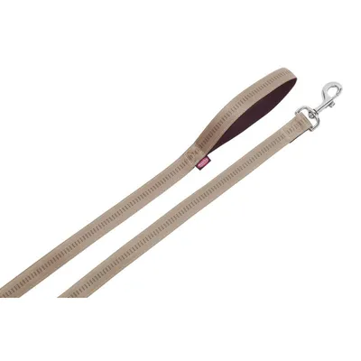 NOBBY Povodac za pse Soft Grip bež
