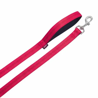 NOBBY Povodac za pse Soft Grip M/L crveni