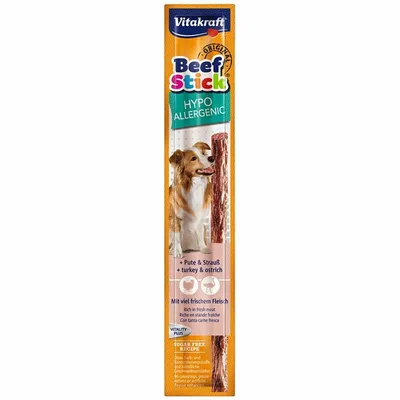 VITAKRAFT Dog Treat Beef Stick Hypo alergena