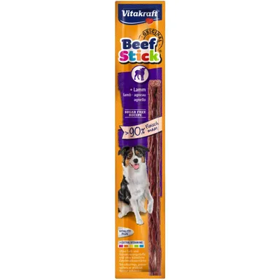 VITAKRAFT Dog Treat Beef Stick Lamb