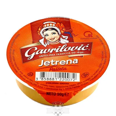 GAVRILOVIĆ JETRENA Pašteta 50g