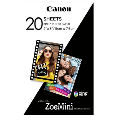 CANON foto papir za štampač 20/1 Zoemini ZP-2030 bijeli