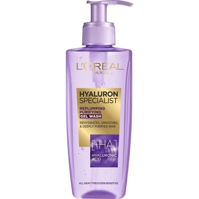 L'OREAL gel za čišćenje lica Hyaluron Specialist 200 ml