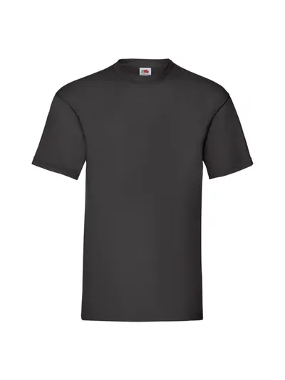 Tomo Šped Majica T-Shirt Fruit of the Loom Crna S Vel, 165G
