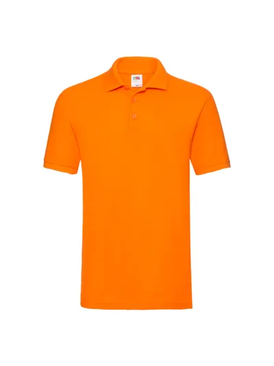 Fruit of the loom Muška polo majica kratkih rukava, Narandžasta