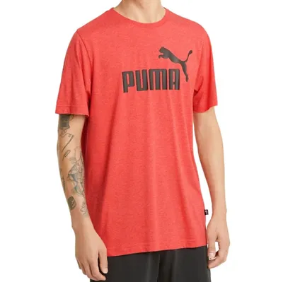 PUMA Muška majica Ess Heather, crvena