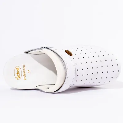 Scholl New Bonus UNISEX Klompe, Bijele
