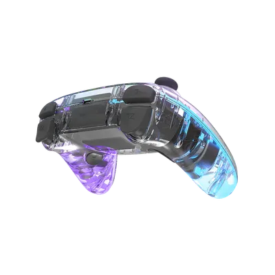 Speedlink Gamepad Rait NX RGB Wireless/Wired za PC/Android/Switch OLED/Lite, SL-650115-CR, Transparentni