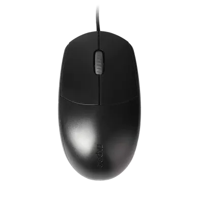 Rapoo Miš N100 Wired, R-18050, Crni